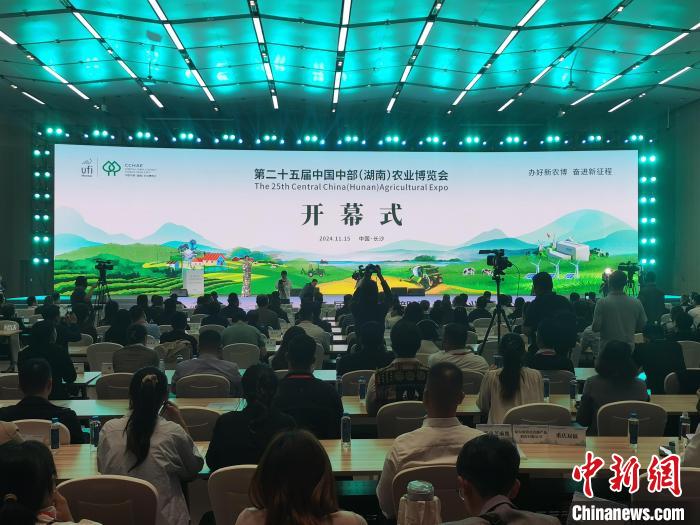 第二十五届中国中部(湖南)农业博览会开幕式现场。向一鹏 摄.jpg